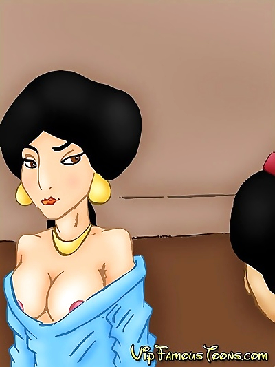Princess jasmine and aladdin sex - part 4