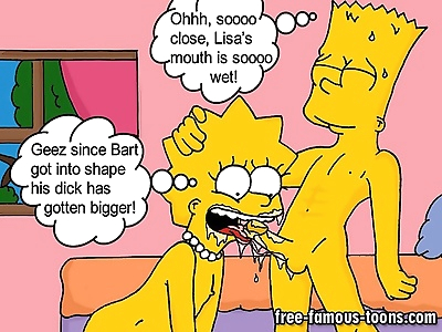 Bart and lisa simpsons wild..